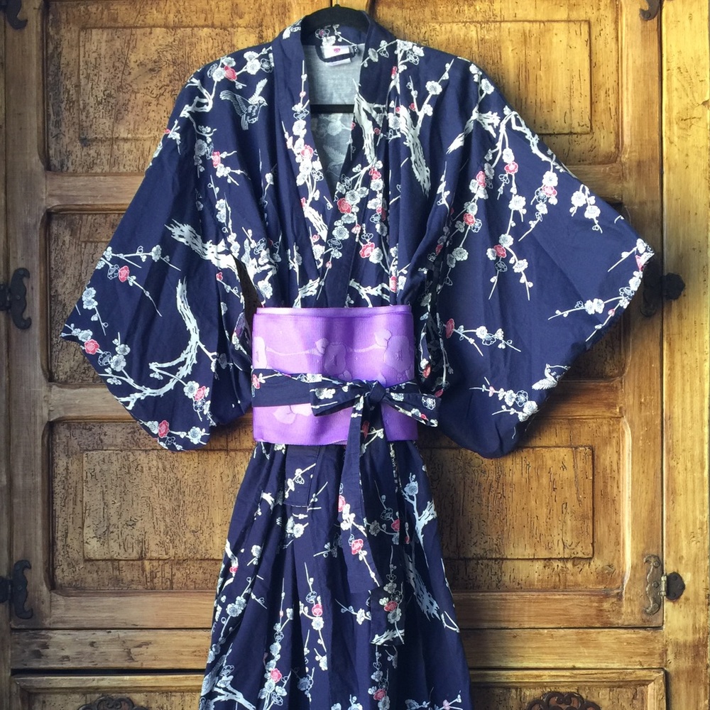 Japanese Yukata Kimono Set